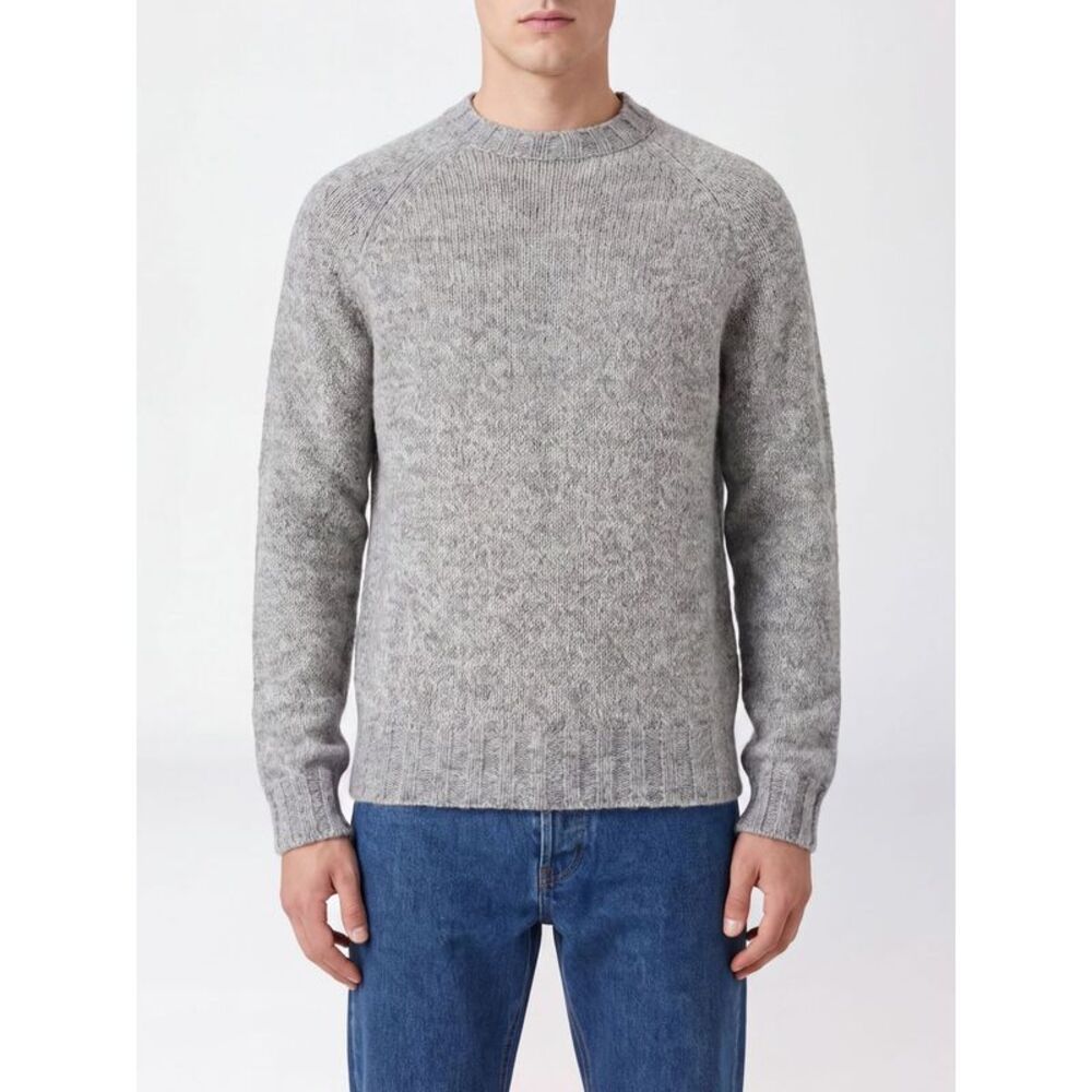 Ballantyne Men Ballantyne Abstract-Pattern Wool And Alpaca-Blend Crewneck Jumper